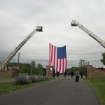 Flag Hoist Fallen Hero